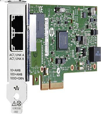 Адаптер HPE Ethernet 1Gb 2P 361T (652497-B21)