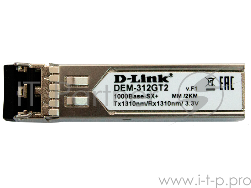 Трансивер D-Link DEM-312GT2 1port mini-GBIC LX up to 2km