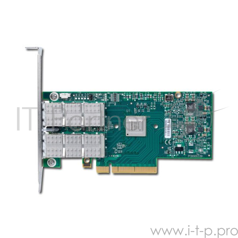 Сетевой адаптер MCX354A-QCBT MELLANOX PCIE 56GB/40GBE DUAL
