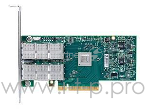 Сетевой адаптер MCX354A-QCBT MELLANOX PCIE 56GB/40GBE DUAL