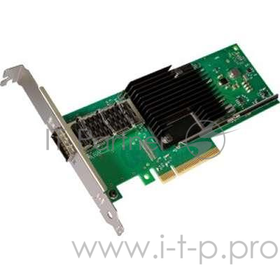 Сетевая карта Intel® Ethernet Converged Network Adapter XL710-QDA1, 1 x QSFP+ Port, 40GbE/10GbE/1GbE, PCI-E v3 x8, iSCSI, FCoE, NFS, VMDq. PCI-SIG* SR-IOV Capable