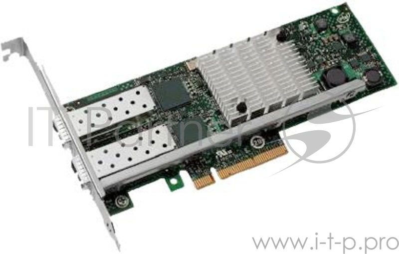 Сетевая карта для серверов ДЕЛЛ Intel X520 DP 10Gb DA/SFP+ Server Adapter, Full Height - kit
