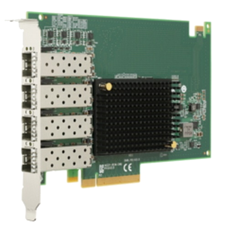 Сетевая карта OCe14104-UM - Quad-port 10GbE Converged Network Adapter, Optics included