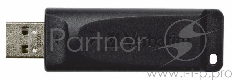 носитель информации Verbatim USB Drive 16Gb Store N Go Slider 98696 {USB2.0}