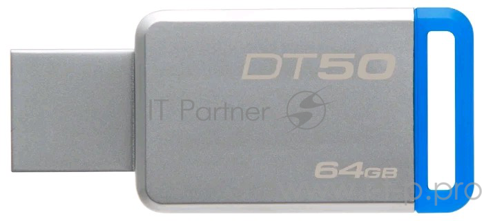 Носитель информации Kingston USB Drive 64Gb DT50/64GB {USB3.1}