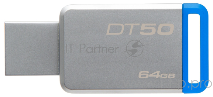 Носитель информации Kingston USB Drive 64Gb DT50/64GB {USB3.1}