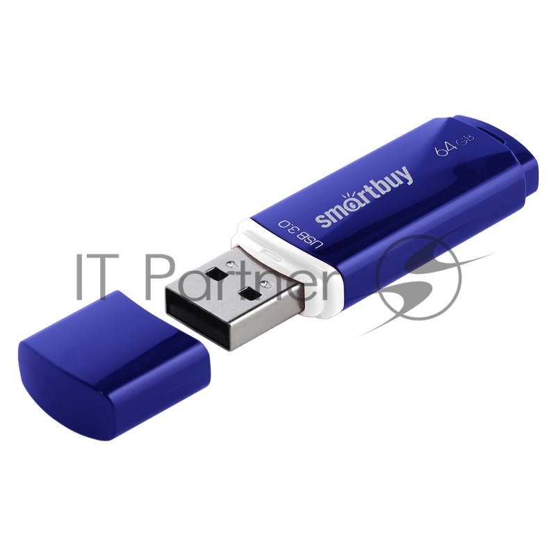 Носитель информации Smartbuy USB Drive 64Gb Crown Blue SB64GBCRW-Bl