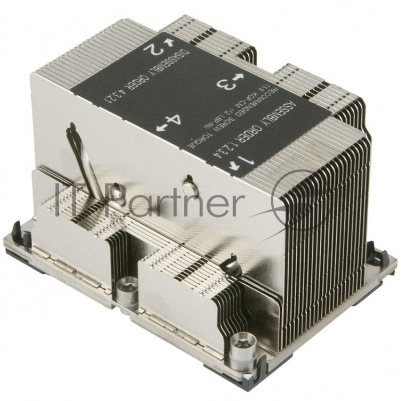 Кулер Supermicro SNK-P0068PSC 2U Heatsink (Front)