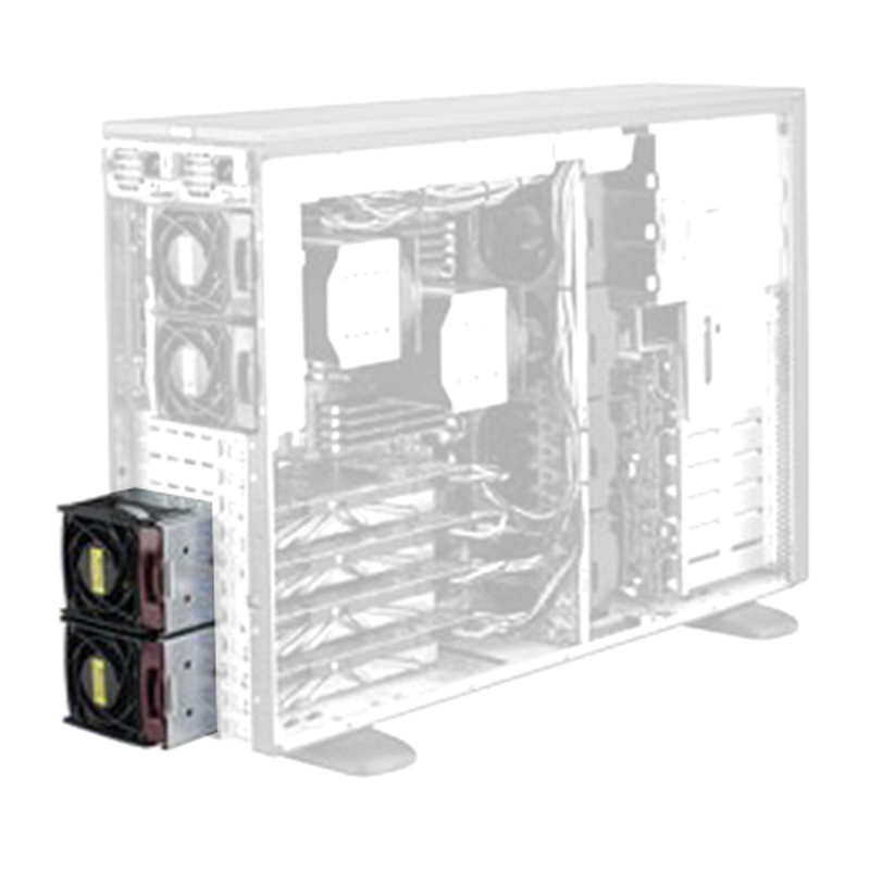 Набор охлаждения Supermicro SC747B X10 Passive GPU Kit