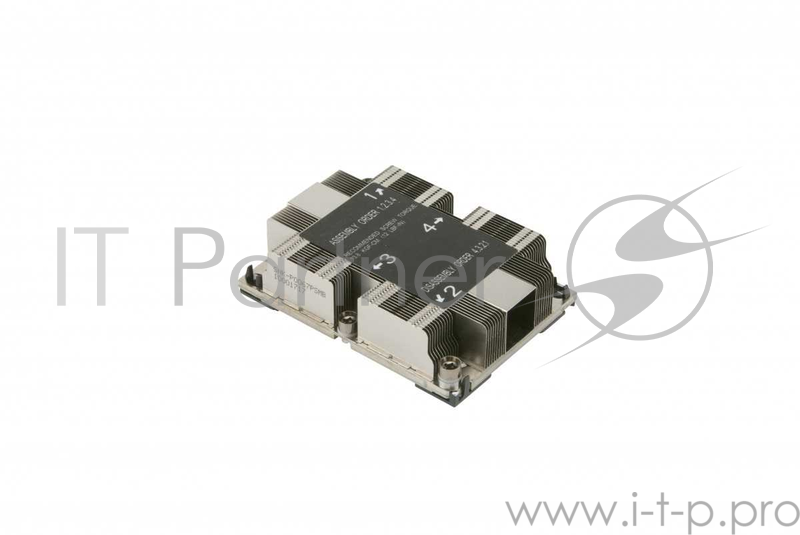 Радиатор Supermicro 1U Passive CPU Heat Sink Socket LGA3647-0 (SNK-P0067PSM)