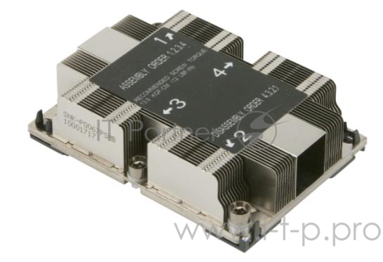 Радиатор Supermicro 1U Passive CPU Heat Sink Socket LGA3647-0 (SNK-P0067PSM)