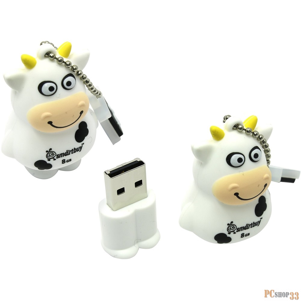 Носитель информации Smartbuy USB Drive 8Gb Wild series Cow SB8GBCow {UFD}