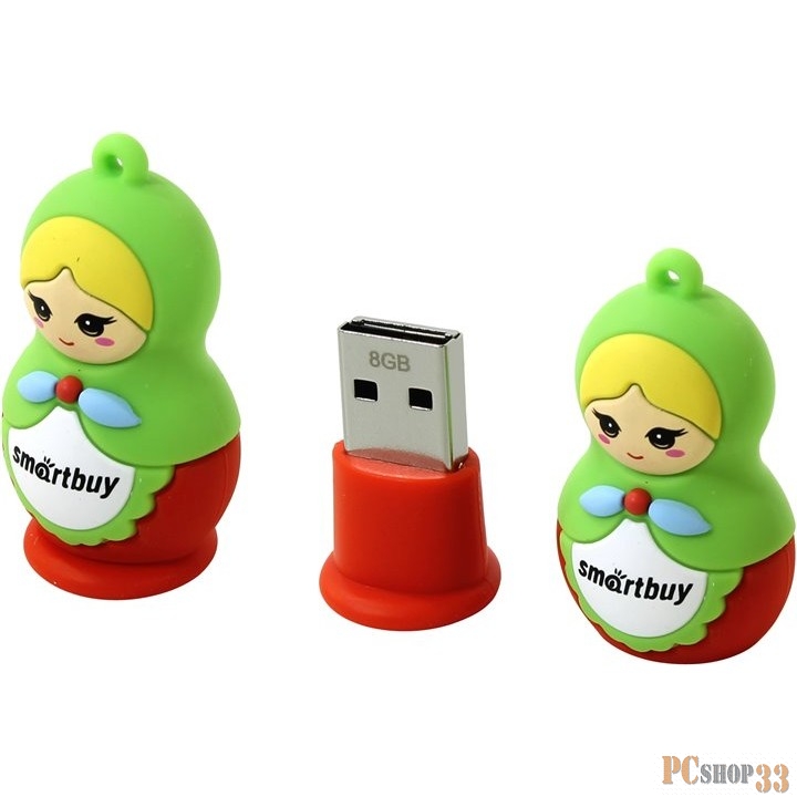Носитель информации Smartbuy USB Drive 8Gb Wild series Doll SB8GBDoll {UFD}