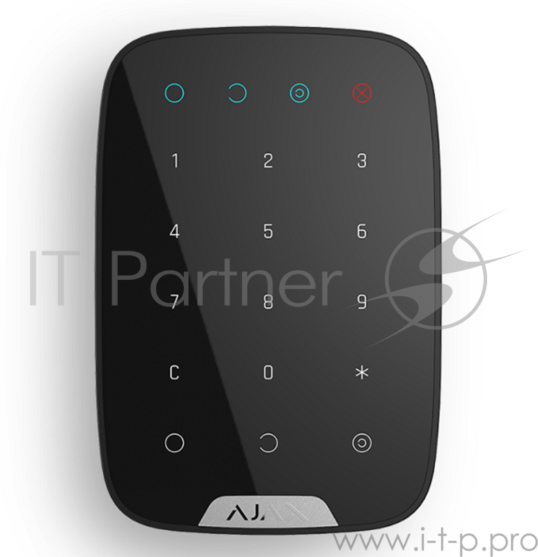 Пульт управления AJAX KeyPad () Wireless touch keyboard, Black