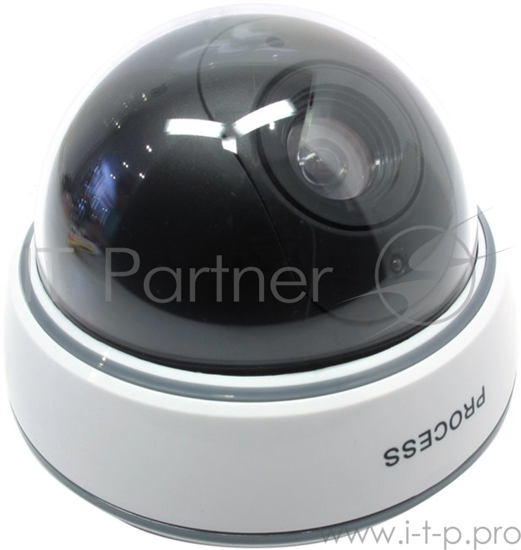 Муляж камеры видеонаблюдения Orient AB-CA-07 D, LED (мигает), датчик движения, полусфера большая