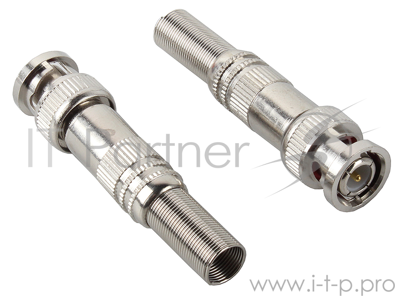 Разъем Orient C667, BNC для коаксиального кабеля RG-59, под винт, с пружиной (2шт)