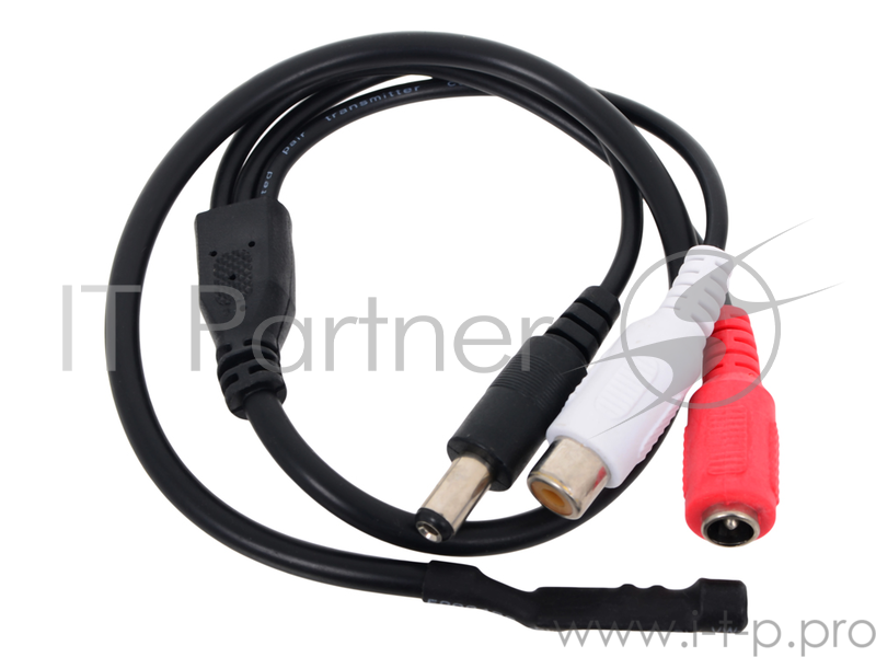 Миниатюрный микрофон для видеосистем ORIENT VMC-06X активный, питание 6-12В, разъемы: RCA+питание