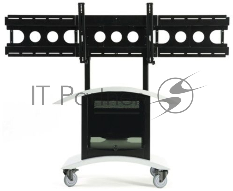 Монтажный кронштейн Polycom Media Cart rack mounting kit. Used with 2583-26914-001 to add rack mount capabilities to the inside shelves. Kit contains 6 3u rack adapters