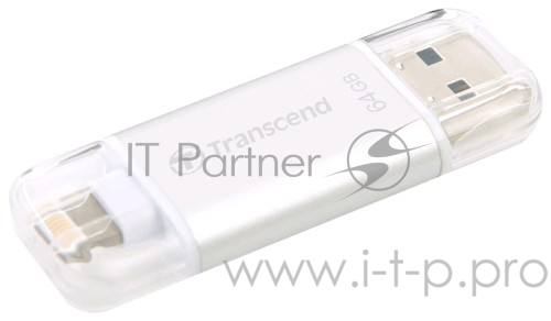 Носитель информации Transcend USB Drive 64Gb JetDrive Go 300 TS64GJDG300S {USB3.0/Lightning}