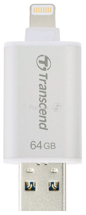 Носитель информации Transcend USB Drive 64Gb JetDrive Go 300 TS64GJDG300S {USB3.0/Lightning}
