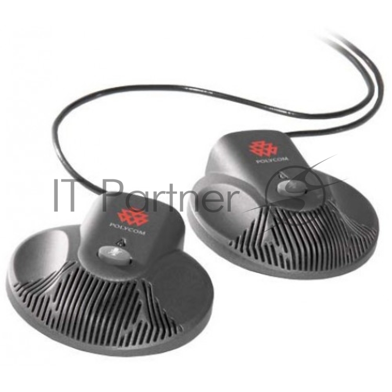 Микрофон настольный Expansion (EX) microphone kit for SoundStation VTX 1000 and SoundStation IP6000. Includes two EX mics and two 7ft/2.3m cables. Does not include China