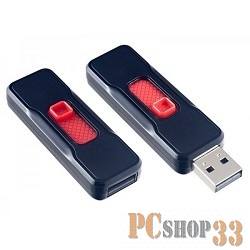 Носитель информации Perfeo USB Drive 32GB S04 Black PF-S04B032