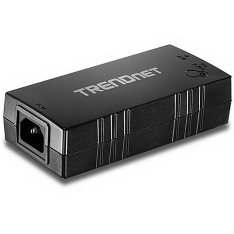 Сетевое оборудование TRENDnet TPE-115GI Gigabit PoE+ Injector (1 UTP 10 / 100 / 1000 Mbps Data-In, 1 UTP 10 / 100 / 1000 Mbps PoE-Out)