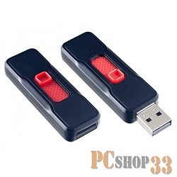 Носитель информации Perfeo USB Drive 8GB S04 Black PF-S04B008