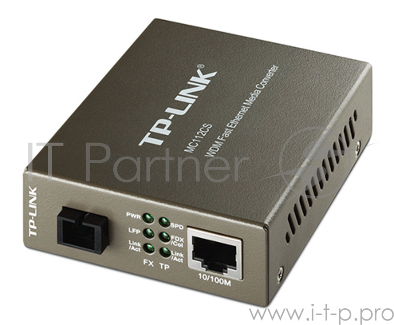 Сетевое оборудование TP-Link SMB MC112CS Медиаконвертер 10/100M RJ45 to 100M single-mode, Full-duplex, up to 20Km