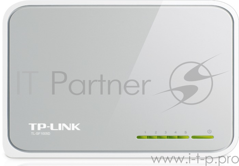 Коммутатор TP-Link SOHO TL-SF1005D Коммутатор 5-port 10/100M mini Desktop Switch, 5 10/100M RJ45 ports, Plastic case
