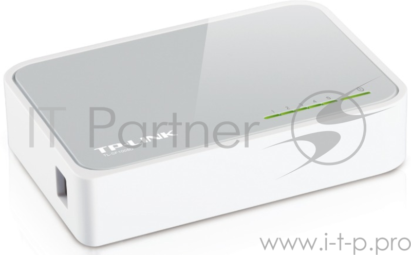 Коммутатор TP-Link SOHO TL-SF1005D Коммутатор 5-port 10/100M mini Desktop Switch, 5 10/100M RJ45 ports, Plastic case