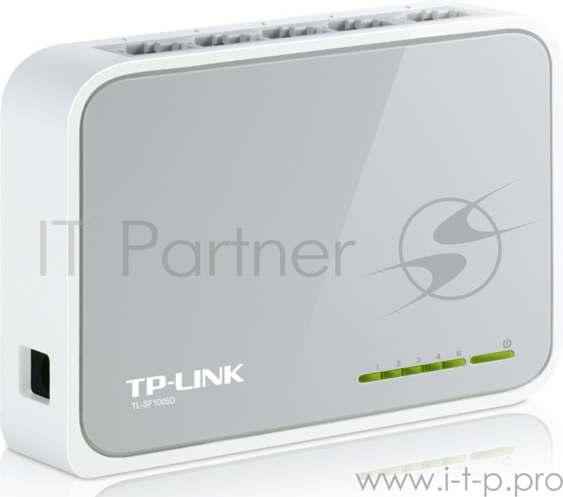 Коммутатор TP-Link SOHO TL-SF1005D Коммутатор 5-port 10/100M mini Desktop Switch, 5 10/100M RJ45 ports, Plastic case