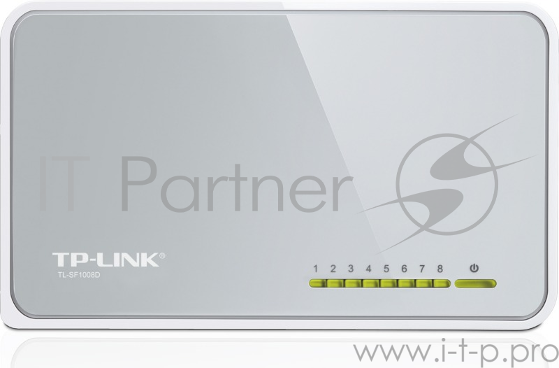 Сетевое оборудование TP-Link SOHO TL-SF1008D Коммутатор 8-port 10/100M mini Desktop Switch, 8 10/100M RJ45 ports, Plastic case