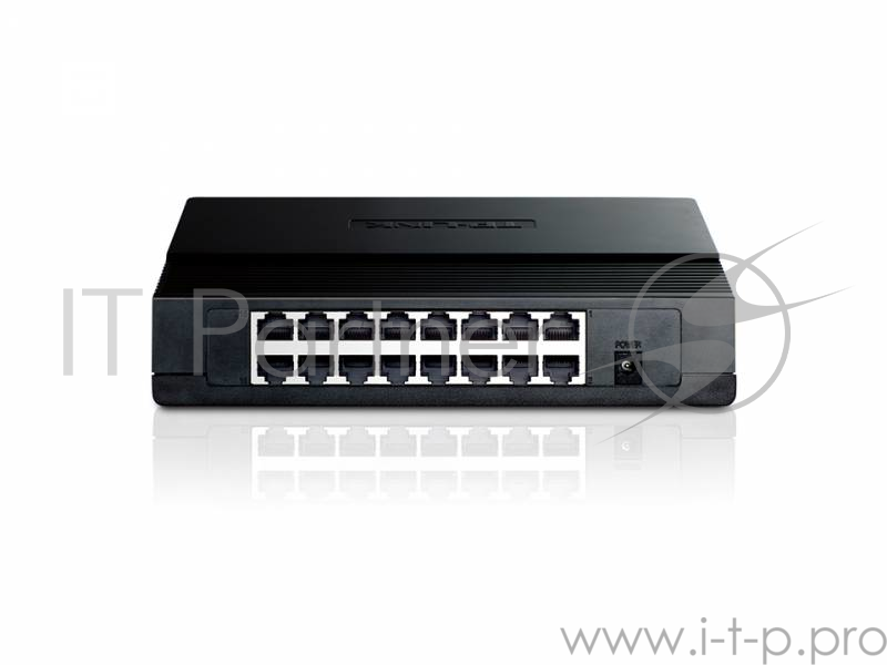 Коммутатор TP-Link SMB TL-SF1016D Коммутатор 16-port 10/100M Desktop Switch, 16 10/100M RJ45 ports, Plastic case
