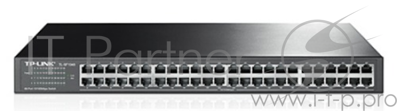 Коммутатор TP-Link SMB TL-SF1048 48-port 10/100M Switch, 48 10/100M RJ45 ports, 1U 19-inch rack-mountable steel case