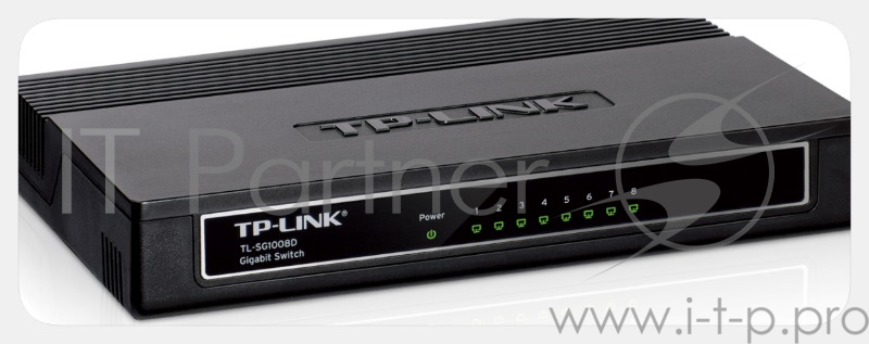 Коммутатор TP-Link SMB TL-SG1008D 8-port Gigabit Switch, plastic case