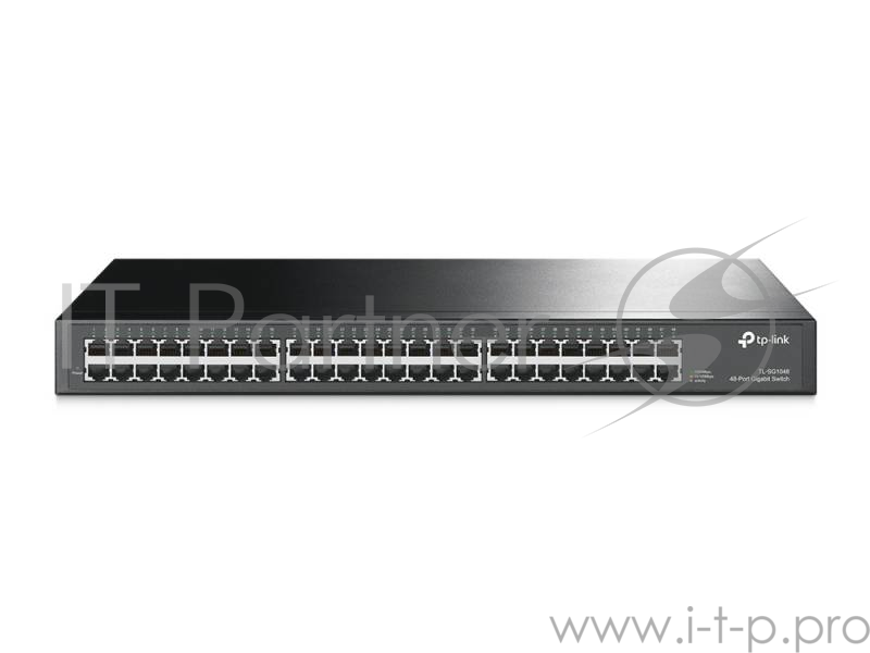Сетевое оборудование TP-Link SMB TL-SG1048 Коммутатор 48-port Gigabit Switch, 1U 19-inch rack-mountable steel case
