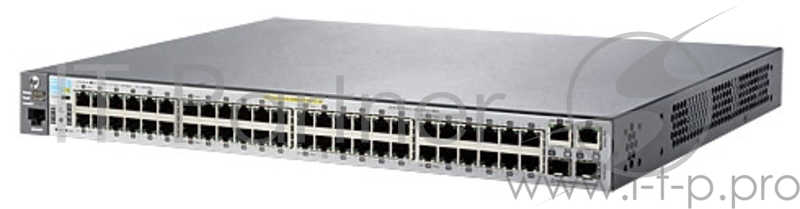 Коммутатор HPE 2530-48-PoE+ J9778A управляемый 19U 48x10/100BASE-TX 2x10/100/1000BASE-T