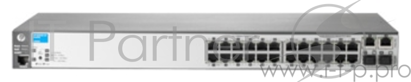 Коммутатор HP 2620-24-PoE+ J9625A управляемый 19U 24x10/100BASE-TX 2x10/100/1000BASE-T