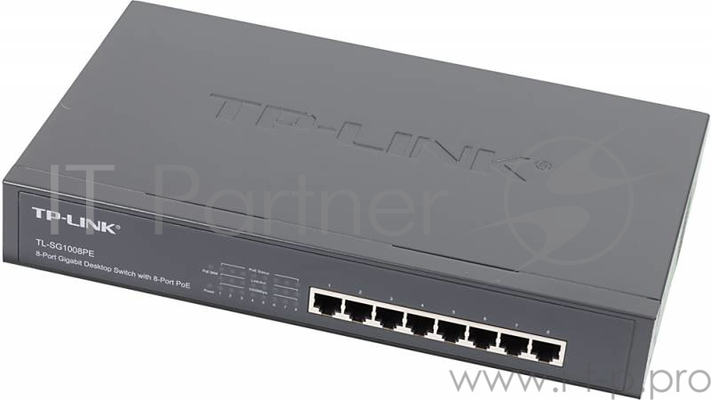 Сетевое оборудование TP-Link SMB TL-SG1008PE 8-портовый гигабитный PoE+ коммутатор