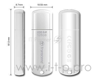 Носитель информации Transcend USB Drive 128Gb JetFlash 730 TS128GJF730 {USB 3.0}