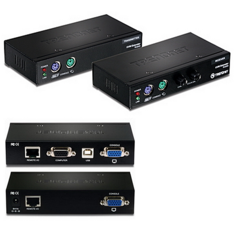 Переключатель TRENDNet TK-EX3 КВМ коммутатор CAT5 KVM Extension Kit