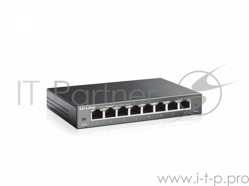 Сетевое оборудование TP-Link SMB TL-SG108E 8-port Desktop Gigabit Switch, 8 10/100/1000M RJ45 ports