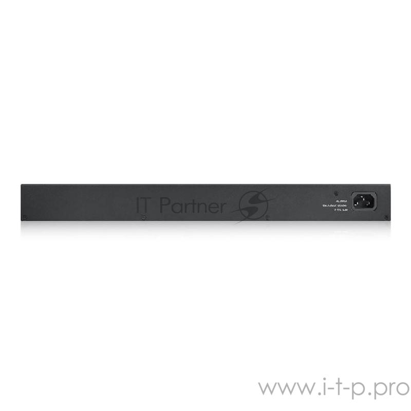 Сетевое оборудование ZyXEL GS2210-24 24-портовый управляемый коммутатор Gigabit Ethernet с 4 SFP-слотами совмещенными с разъемами RJ-45