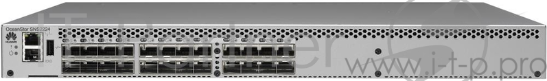 Коммутатор Huawei OceanStor SNS2224 FC Switch 24-ports Single PS(AC)+RM Kit SpB (02357652)