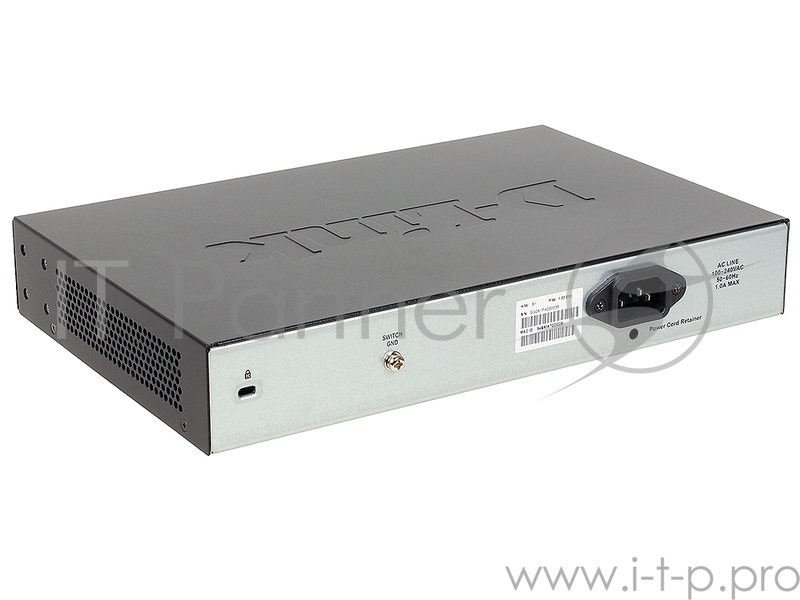 Сетевое оборудование D-Link DGS-1100-16/ME/B1A Настраиваемый коммутатор 2 уровня с 16 портами 10/100/1000Base-T