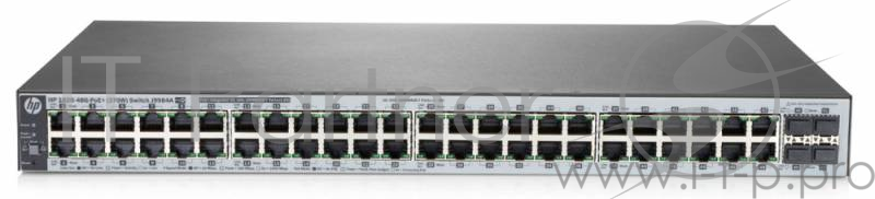 Коммутатор HP 1820-48G-PoE+ J9984A управляемый 19U 48x10/100/1000BASE-T