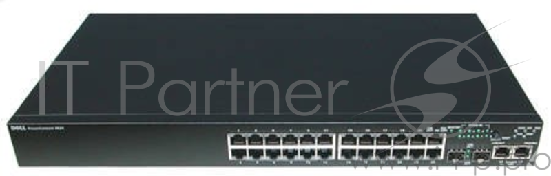Коммутатор ДЕЛЛ N2048P Dell Networking N2048P, L2, POE+, 48x 1GbE + 2x 10GbE SFP+ fixed ports, Stacking, IO to PSU air, AC, Stacking Cable 1m, 3Y ProSupport