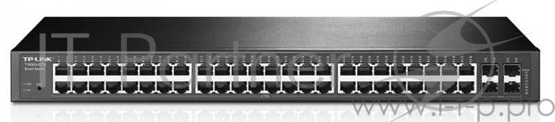 Коммутатор TP-Link SMB T1600G-52TS управляемый настольный/19U 48x10/100/1000BASE-T