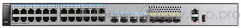 Коммутатор Huawei S5720-28X-PWR-SI-AC 02350DLW